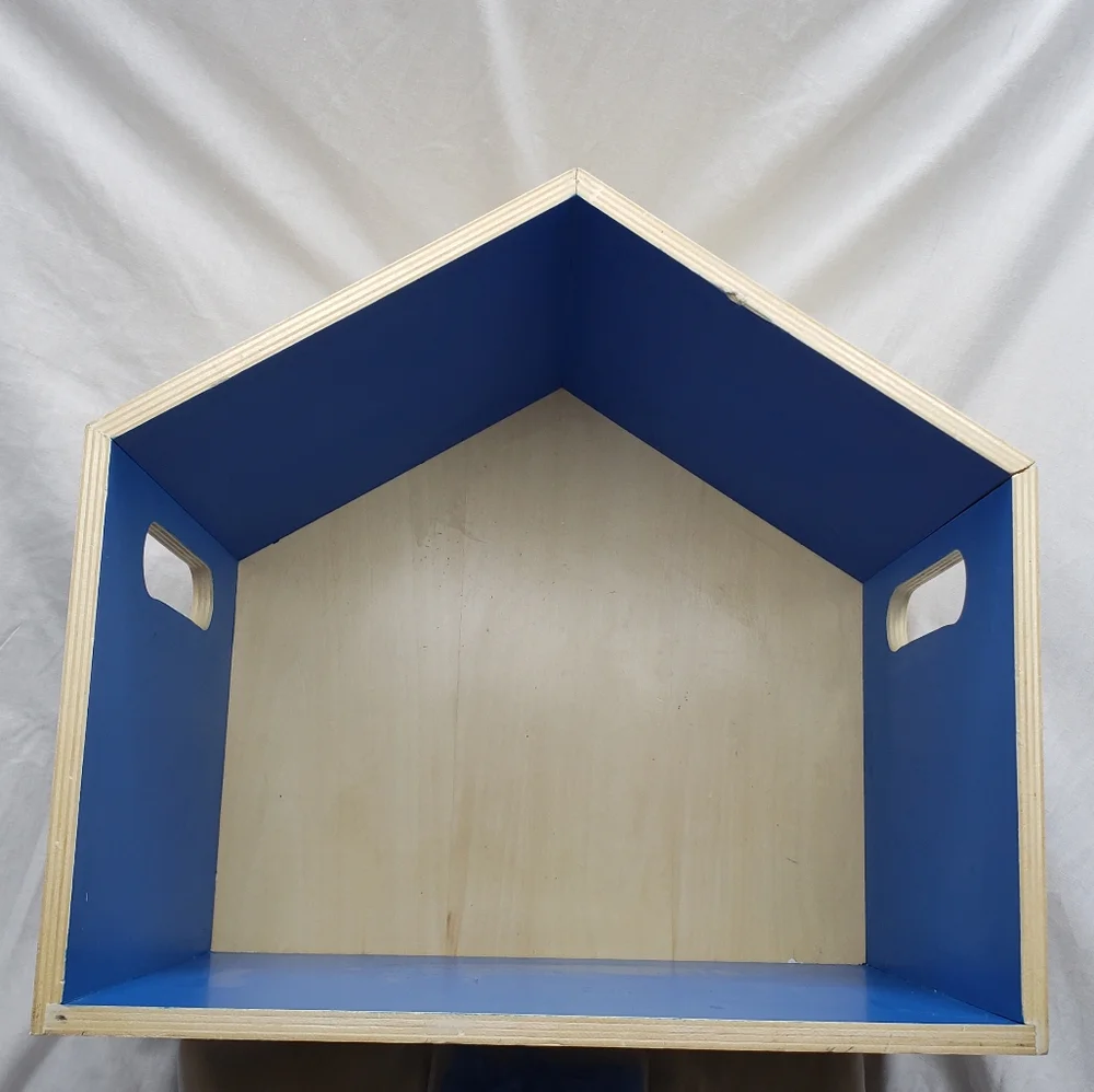 Target House Shaped Wall Cubby Hanging Display Box Shelf Y2K